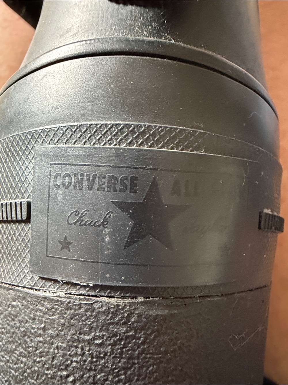 Converse Women’s Chuck Taylor Black Boots - Picture 8 of 8